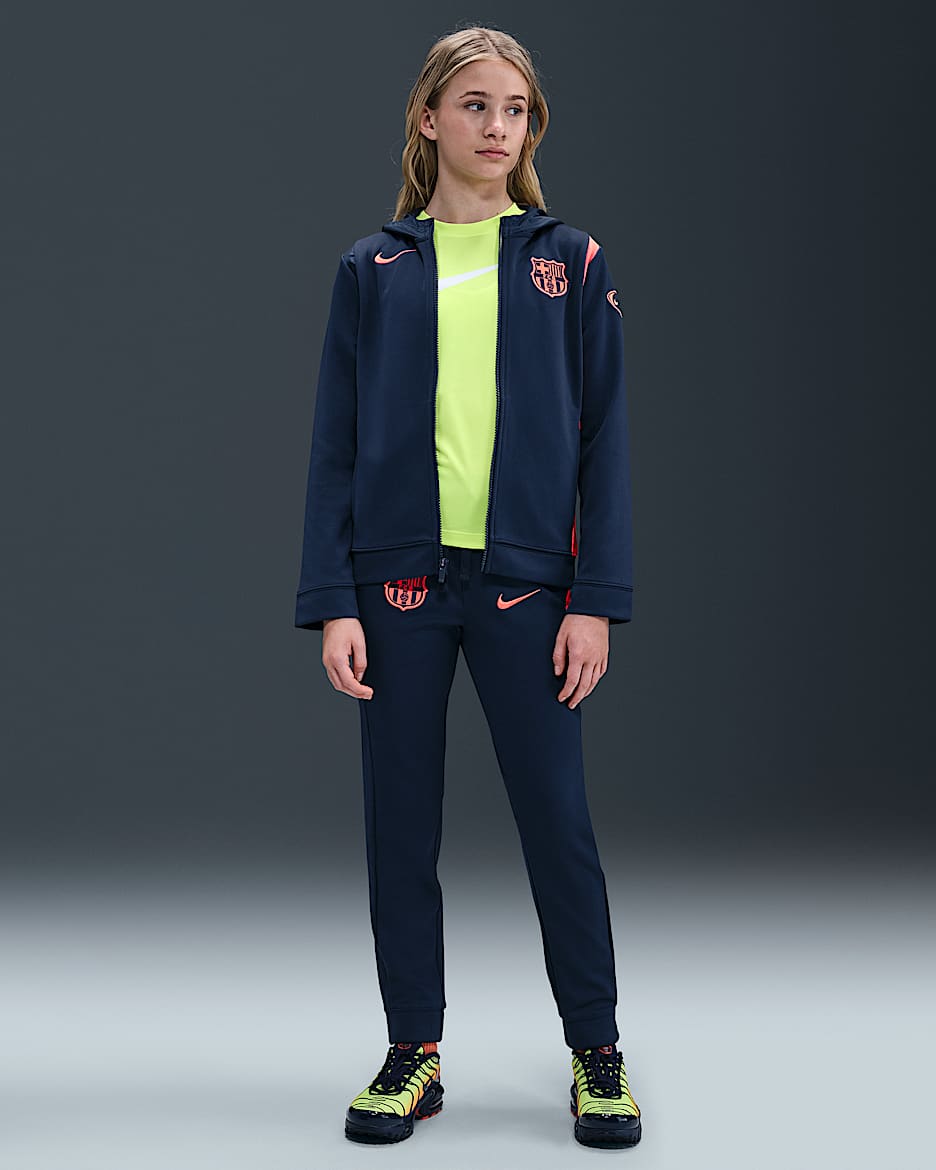 F.C. Barcelona Third Older Kids' Nike Total 90 Football